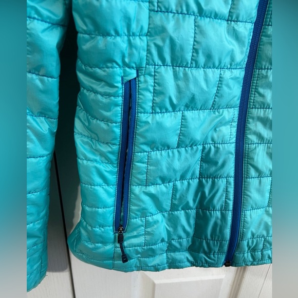 Patagonia light blue quilted nano puffer jacket size XS - Picture 2 of 5